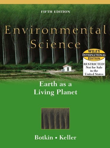 Stock image for Environmental Science: Earth as a Living Planet for sale by Cambridge Rare Books