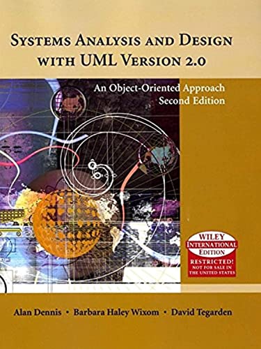 9780471659204: Systems Analysis and Design with UML: An Object-oriented Approach