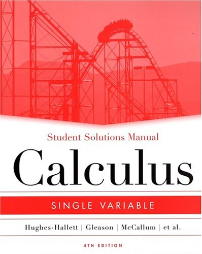 9780471659976: Calculus: Single Variable