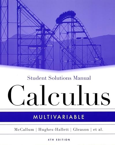 9780471659983: Student Solutions Manual (Multivariable Calculus)