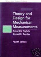 9780471661443: Wie Theory and Design for Mechanical Measurements W/Cd4/e, International Edition by Richard S. Figliola (2006-08-01)