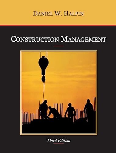 Imagen de archivo de Construction Management a la venta por Half Price Books Inc.