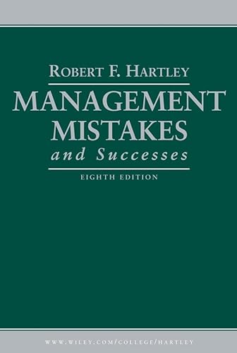 Beispielbild fr Management Mistakes and Successes zum Verkauf von Wonder Book