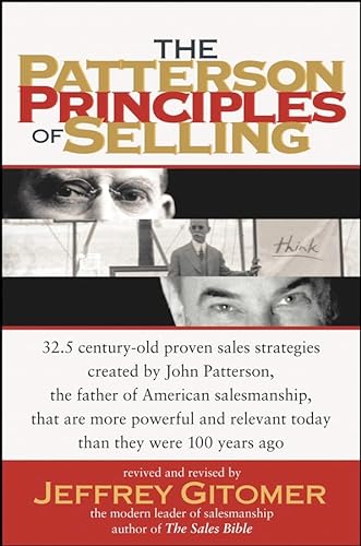 Stock image for The Patterson Principles of Selling for sale by Better World Books