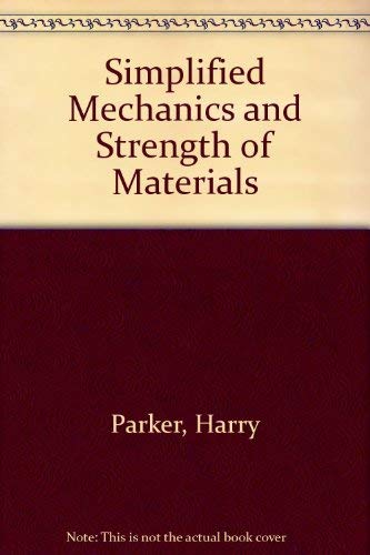 Stock image for Simplified Mechanics and Strength of Materials for sale by HPB-Red