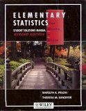 (WCS)Student Solutions Manual t/a Elementary Stati (9780471668688) by Marilyn K. Pelosi