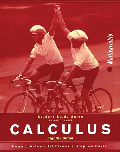 Stock image for Calculus: Multivariable, Student Study Guide: MV, 8th Edition for sale by HPB-Red