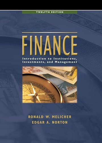9780471675792: Finance: Introduction to Institutions, Investments, and Management