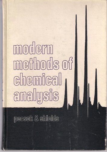 Stock image for Modern Methods of Chemical Analysis for sale by Better World Books: West