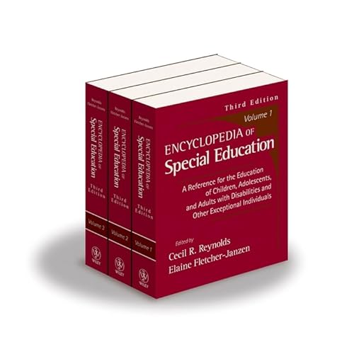 Encyclopedia of Special Education (3rd Edition), 3 Vols.