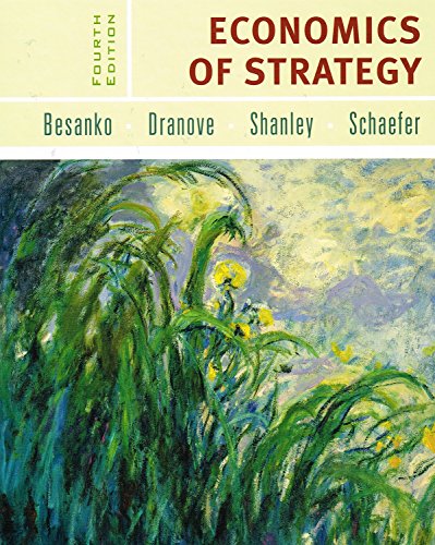 9780471679455: Economics of Strategy.: Fourth Edition