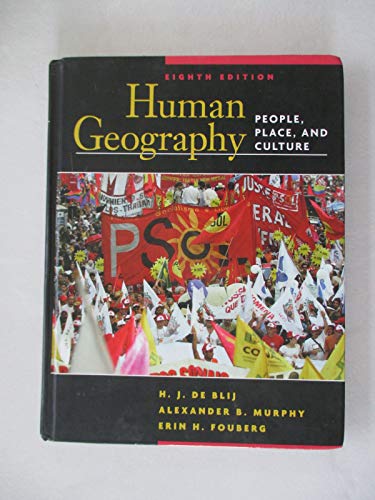 Stock image for Human Geography: People, Place, and Culture for sale by Goodwill Books