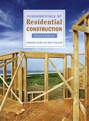 Beispielbild fr Fundamentals of Residential Construction zum Verkauf von Better World Books