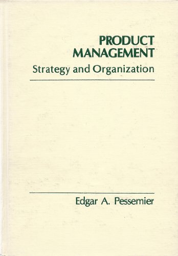 Beispielbild fr Product Management: Strategy and Organization zum Verkauf von Ryde Bookshop Ltd