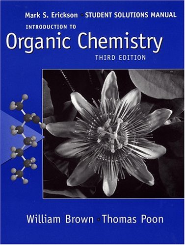 Stock image for Introduction to Organic Chemistry, Student Solutions Manual for sale by Better World Books Ltd