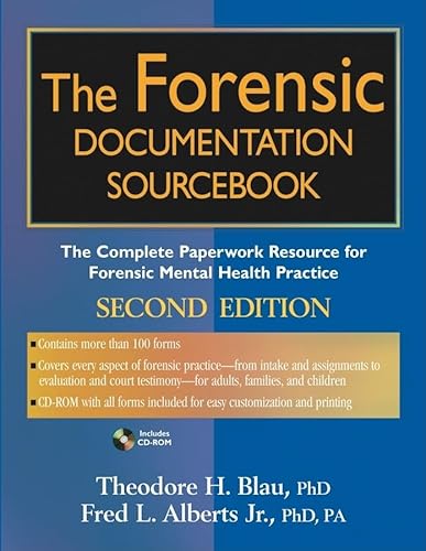 Imagen de archivo de The Forensic Documentation Sourcebook: A Comprehensive Collection of Forms and Records for Forensic Mental Health Practice. 2nd Ed a la venta por Rob the Book Man