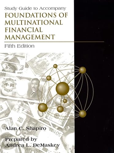 Stock image for Study Guide to Accompany Foundations of Multinational Financial Management, 5th Edition for sale by BooksRun