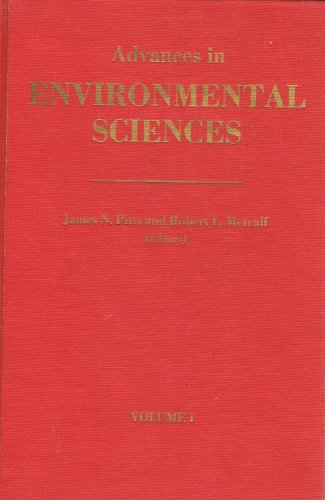 Stock image for Advances In Environmental Sciences, Volume 1 for sale by J. HOOD, BOOKSELLERS,    ABAA/ILAB
