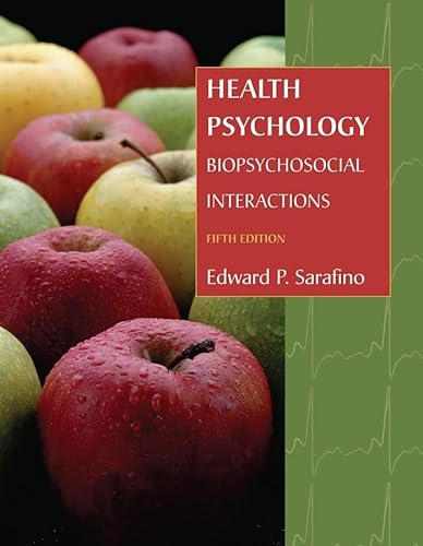 Imagen de archivo de Health Psychology : Biopsychosocial Interactions a la venta por Better World Books