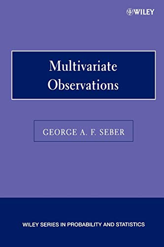 Imagen de archivo de Multivariate Observations a la venta por Wonder Book