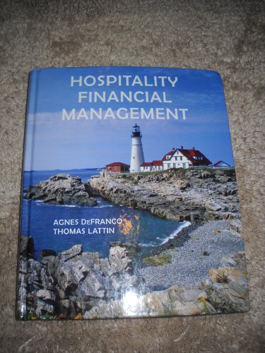 Imagen de archivo de Hospitality Financial Management a la venta por SecondSale