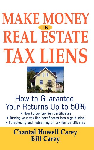 Stock image for Make Money in Real Estate Tax Liens : How To Guarantee Your Return Up To 50% for sale by SecondSale