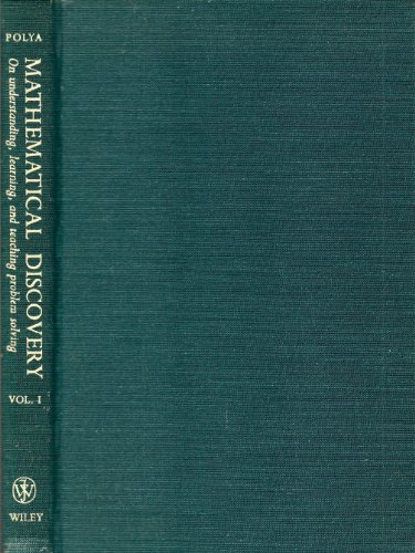 9780471693338: Mathematical Discovery: v. 1