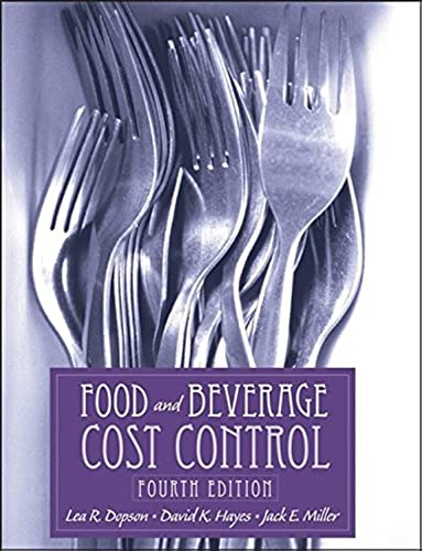 9780471694175: Food and Beverage Cost Control