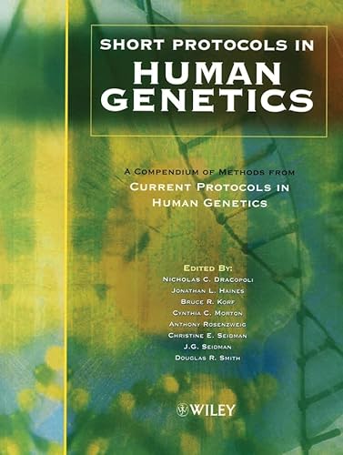 Imagen de archivo de Short Protocols in Human Genetics : A Compendium of Methods from Current Protocols in Human Genetics a la venta por Better World Books