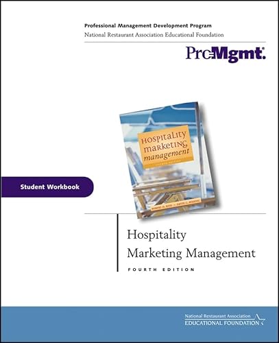 Stock image for Hospitality Marketing Management, Student Workbook for sale by POQUETTE'S BOOKS
