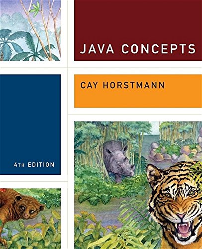 Beispielbild fr Java Concepts zum Verkauf von Wonder Book
