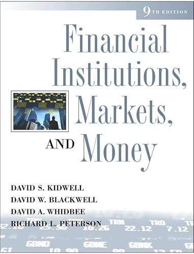 Imagen de archivo de Financial Institutions, Markets, and Money a la venta por Anybook.com