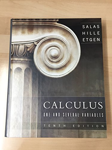 9780471698043: Calculus: One and Several Variables