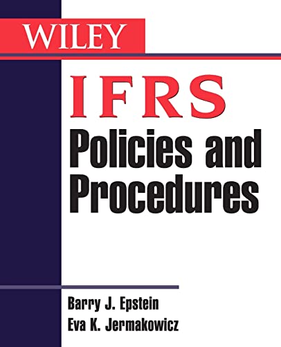 Stock image for IFRS Policies and Procedures for sale by Better World Books