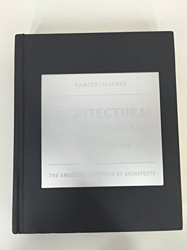 

Architectural Graphic Standards, 11th Edition