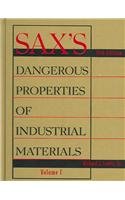 9780471701330: Sax's Dangerous Properties of Industrial Materials 11e, 3 Volume Print and CD-ROM Set