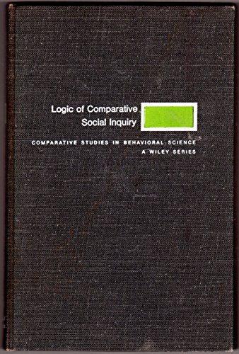 Beispielbild fr The Logic of Comparative Social Inquiry (Advances in Chemical Physics,) zum Verkauf von Books Unplugged