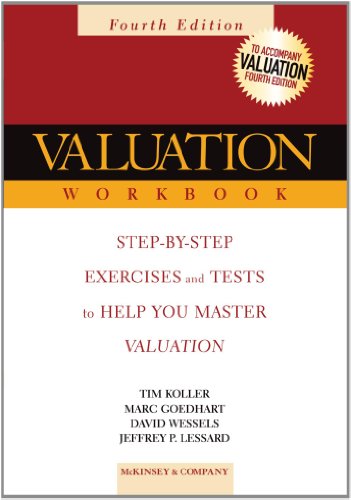 Stock image for Valuation Workbook : Step-by-Step Exercises and Tests to Help You Master Valuation for sale by Better World Books