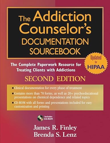 Imagen de archivo de The Addiction Counselor's Documentation Sourcebook : The Complete Paperwork Resource for Treating Clients with Addictions a la venta por Better World Books