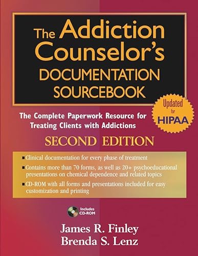 9780471703815: The Addiction Counselor's Documentation Sourcebook: The Complete Paperwork Resource for Treating Clients with Addictions: 189 (PracticePlanners)