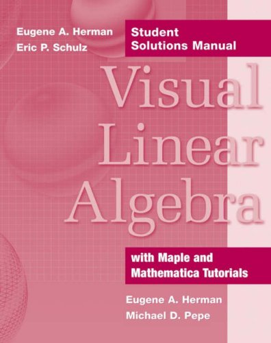 9780471706274: Visual Linear Algebra: Student Solutions Manual