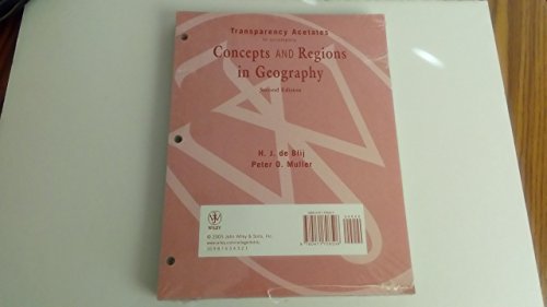 9780471708506: Concepts and Regions in Geography