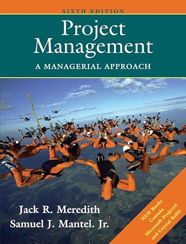 Imagen de archivo de Project Management : A Managerial Approach a la venta por Better World Books: West