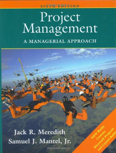 Stock image for Project Management : A Managerial Approach for sale by Better World Books: West