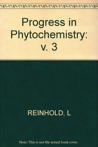 Stock image for Progress in Phytochemistry Vol. 3 for sale by Vashon Island Books