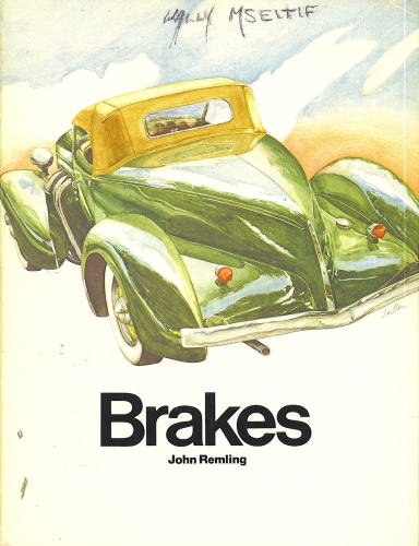 Brakes (Wiley automotive series)