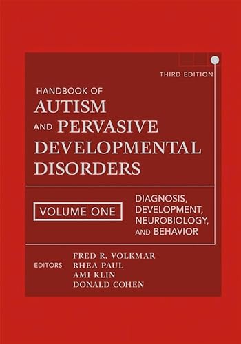 Imagen de archivo de Handbook of Autism and Pervasive Developmental Disorders, Diagnosis, Development, Neurobiology, and Behavior (volume 1) a la venta por HPB-Red