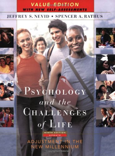 9780471717881: Psychology and the Challenges of Life: Adjustment in the New Millennium
