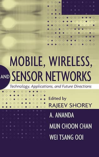 Beispielbild fr Mobile, Wireless, and Sensor Networks: Technology, Applications, and Future Directions zum Verkauf von Books From California