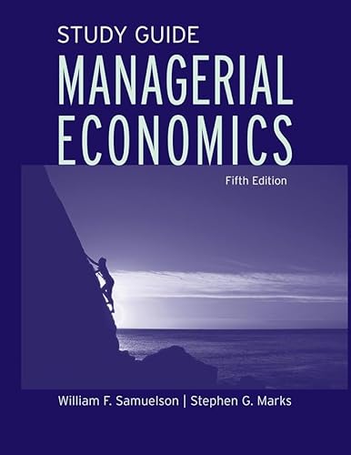 Imagen de archivo de Managerial Economics a la venta por ThriftBooks-Atlanta